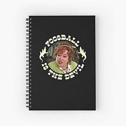Foosball the Devil Waterboy Bobby Boucher T-Shirt Spiral Notebook