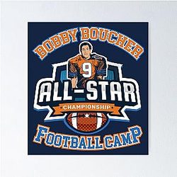 Bobby Boucher All-Star Football Camp Poster