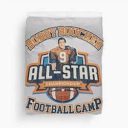 Bobby Boucher All-Star Football Camp Worn Duvet Cover
