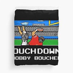 Tecmo Bobby Boucher Touchdown Duvet Cover