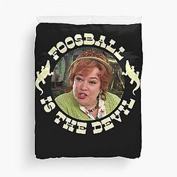 Foosball the Devil Waterboy Bobby Boucher Duvet Cover