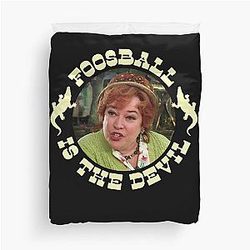 Foosball is the Waterboy Bobby Boucher T-Shirt Duvet Cover