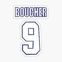 Water Boys Bobby Boucher Jersey Sticker