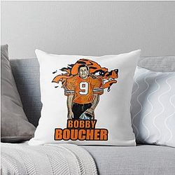 Birthday Party Stencil Art Bobby Boucher Girls Rainbow Boys Pillow