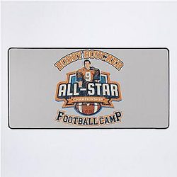 Bobby Boucher All-Star Football Camp Worn Desk Mat