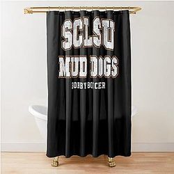 South Central Louisiana State University Mud Dogs - Bobby Boucher Shower Curtain