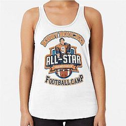 Bobby Boucher All-Star Football Camp Worn Racerback Tank Top