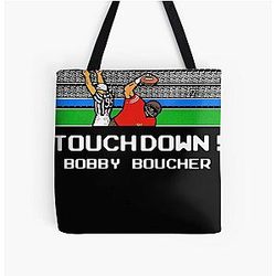 Tecmo Bobby Boucher Touchdown All Over Print Tote Bag