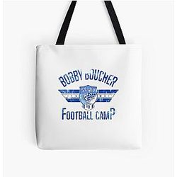 Bobby Boucher Football Camp Mud Dogs Waterboy Funny Vintage Movie All Over Print Tote Bag