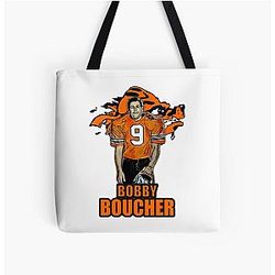 Birthday Party Stencil Art Bobby Boucher Girls Boys Rainbow Print Tote Bag