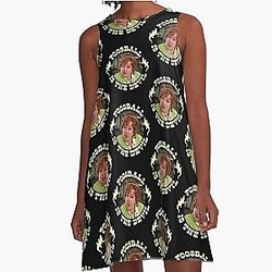 Foosball vs Waterboy - Bobby Boucher A Line Dress