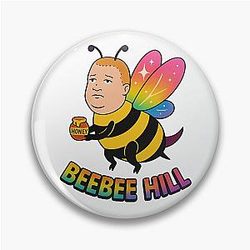 BeeBee Hill – Bobby Hill Bee Parody Sticker Pin becomes:

BeeBee Hill - Bobby Hill Bee Parody Pin