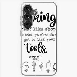 Bobby Hill Baking Quote for Samsung Galaxy Soft Case