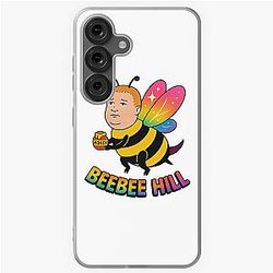 BeeBee Hill - Bobby Hill Bee Parody Sticker Soft Case for Samsung Galaxy