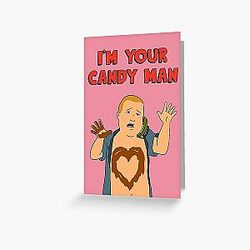 Bobby Hill Valentine Greeting Card