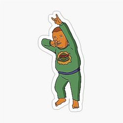 Bobby Hill - Teenage Ninja Turtles Pajamas Sticker