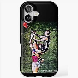 Collingwood Bobby Hill mark premiers iPhone Tough Case 2023