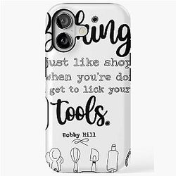 Bobby Hill Baking iPhone Tough Case