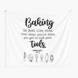 Bobby Hill Baking Quote Tapestry