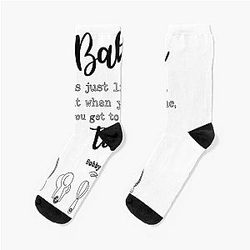 Bobby Hill Baking Quote Socks
