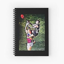 Collingwood Bobby Hill 2023 Premiers Notebook