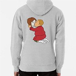Bobby Hill Kissing Plastic Head King of the Hill Hoodie