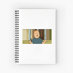 Bobby Hill Merch For Fans Bobby Hill Notebook