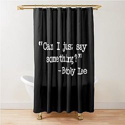 Bobby Lee - Can I Say Something Shower Curtain