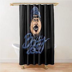 Bobby Lee With Blue Beanie Shower Curtain