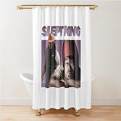 Bobby Lee Slept and Shower Curtain