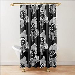 Bobby Lee Portrait Shower Curtain