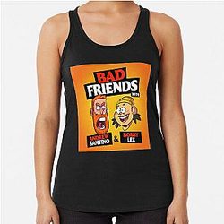 Bobby Lee - Andrew Santino Bad Racerback Tank Top