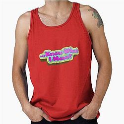 Know What I Mean? - Bobby Lee Quote From Tiger Belly Podcast Tank Top