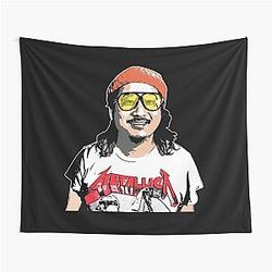 Animated Tiger Belly Tapestry