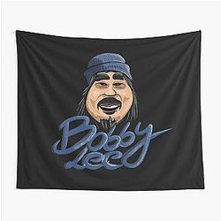 Bobby Lee With Blue Beanie Illustration Tapestry