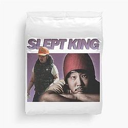 Bobby Lee Slept King Duvet Cover