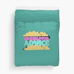 Unhelpful Advice- Bobby Lee Tigerbelly Podcast Duvet Cover