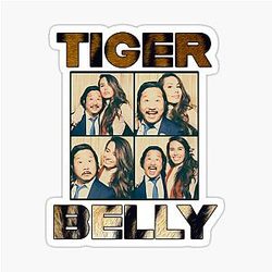 Tiger Bobby Lee Khalyla Kuhn Podcast TigerLetter King Sticker