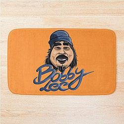 Bobby Lee Blue Beanie Bath Mat