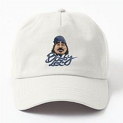 Bobby Lee Blue Beanie Illustration Dad Hat