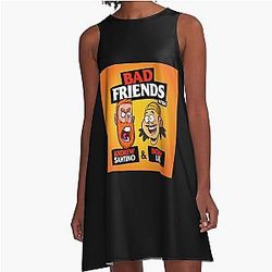 Bobby Lee - Andrew Santino Bad A-Line Dress