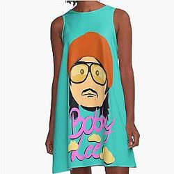 If Bobby Lee Was a South Park Character A-Line Dress