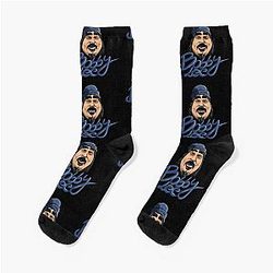Bobby Lee with Blue Beanie Illustration Socks