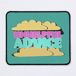 Unhelpful Advice with Bobby Lee Tigerbelly Podcast Fan Design Mouse Pad