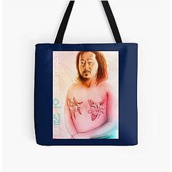Bobby Lee All Over Print Tote Bag