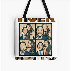 Tigerbelly Bobby Lee Khalyla Kuhn Podcast Tiger Letter Slept King Tote Bag