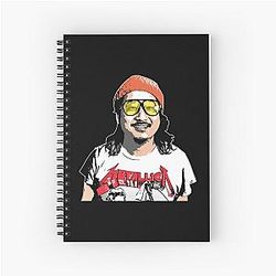 Bobby Lee Tiger Belly Spiral Notebook