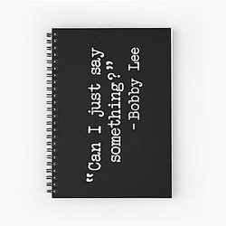 Bobby Lee - Can I Say Something? Spiral Notebook
