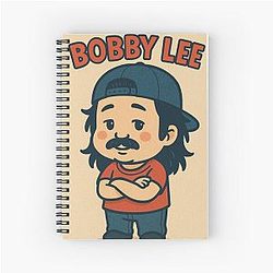 Bobby Lee Sad Boy Energy Spiral Notebook