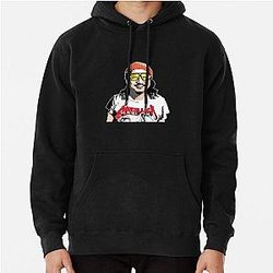 Animated Tiger Belly Pullover Hoodie